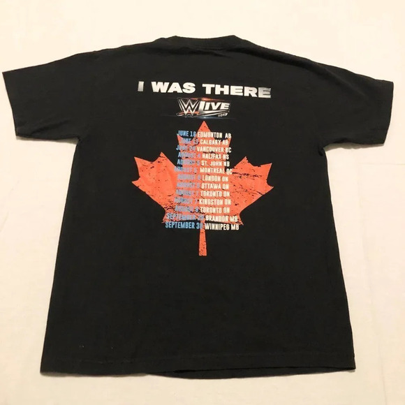 WWE LIVE Wrestling Black Mens T Shirt Size M - Picture 12 of 16